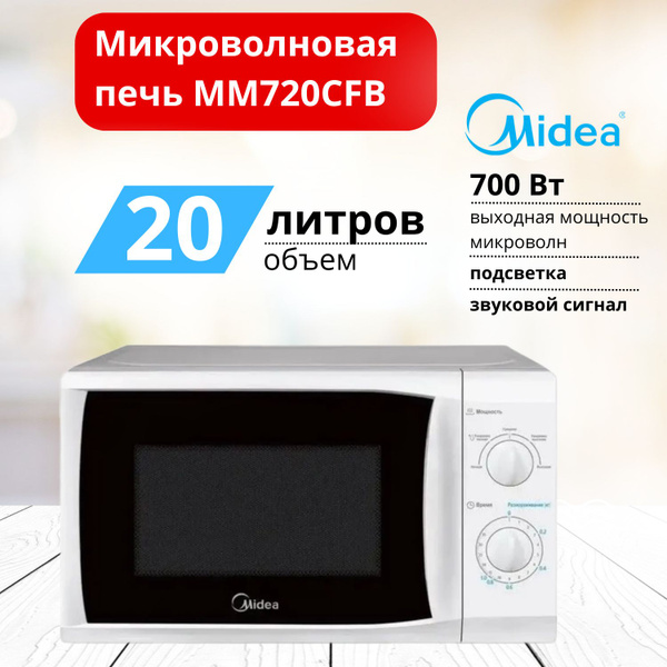 Микроволновая Печь Midea Mm720c4e S Купить