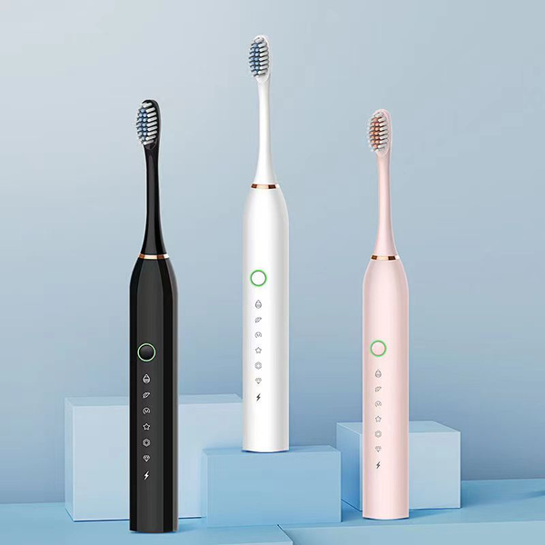 Электрозубная щетка для взрослых заряжается мягкими волосками ...