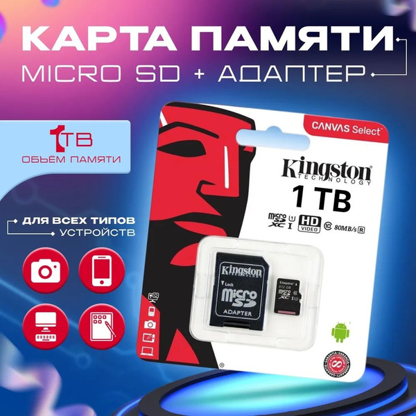 Карта памяти Canvas Select 1 ТБ - купить с доставкой по выгодным ценам ...