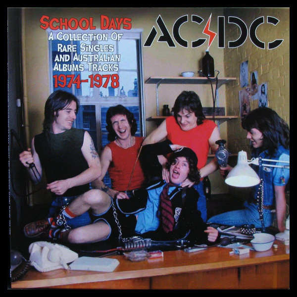LP AC-DC - School Days - A Collection Of Rare Singles And Australian ...