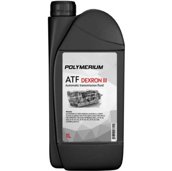 Масло трансмиссионное ATF DEXRON III POLYMERIUM синтетическое 1л ...