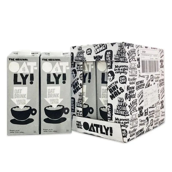 Овсяное молоко OATLY BARISTA 6L купить на OZON по низкой цене (1760972902)