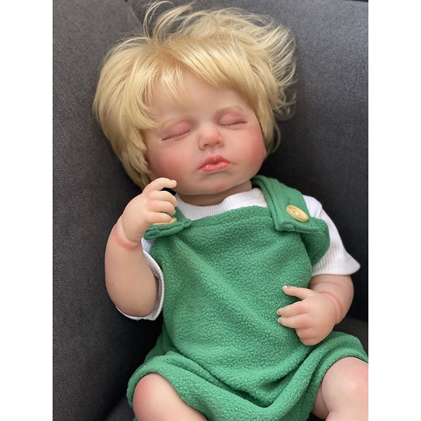48см Силиконовые куклы-реборны Reborn Loulou, Спящий младенец - купить ...