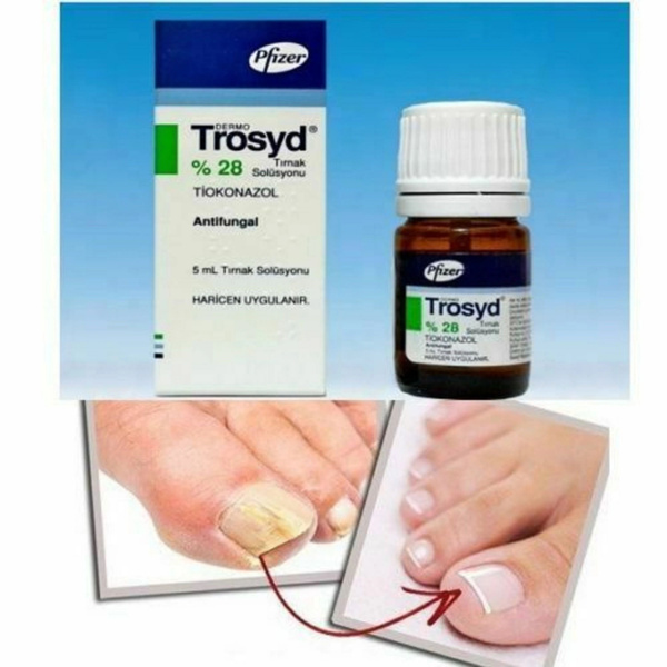 Тросид Trosyd Лак для ногтей с антигрибковым эффектом грибок ногтей ...