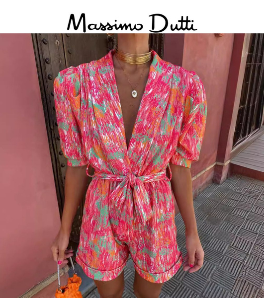 Комбинезон Massimo Dutti, Женский, На любой сезон, размер 42, материал ...