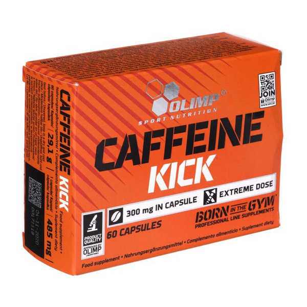 Olimp Кофеин в капсулах, энергетик, Caffeine kick 60 капсул - купить с ...