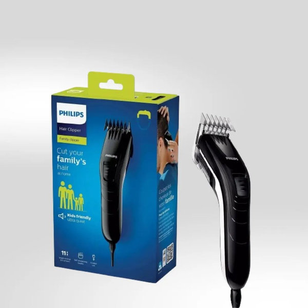 Машинка для стрижки Philips QC5115/15, черный, серебристый - купить по ...