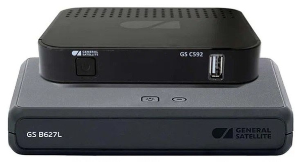 Спутниковые ресиверы Триколор ТВ на два телевизора GS B627L / GS C592 ...