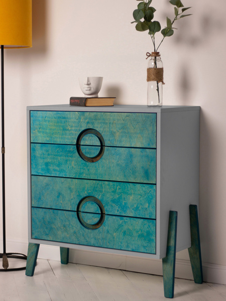 Комод Roombliss на ножках, 73x35x75 см, 4 ящ. - купить по выгодной цене ...