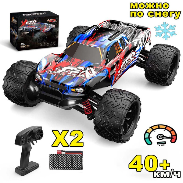 Машинка на радиоуправлении 1/16 монстр-трак SMAX UPGRADE V2.0/ 4WD 2.4G ...