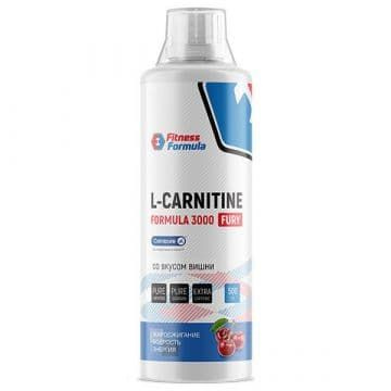 L-CARNITINE FORMULA 3000 FURY (карнитин + гуарана) 500 мл Fitness ...