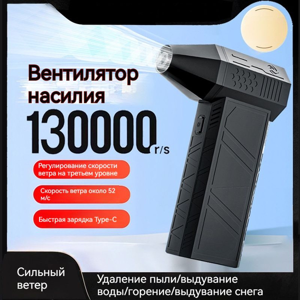 Воздуходувка для розжига, вентилятор для гриля, раздуватель для костра ...