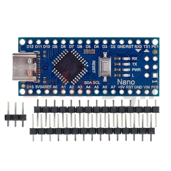 Микроконтроллер Arduino Nano V3.0 CH340 с загрузчиком mini type C ...