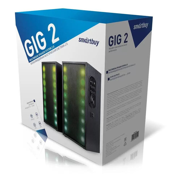 Колонки компьютерные SmartBuy GIG 2 Black (SBA-4950) - купить с ...