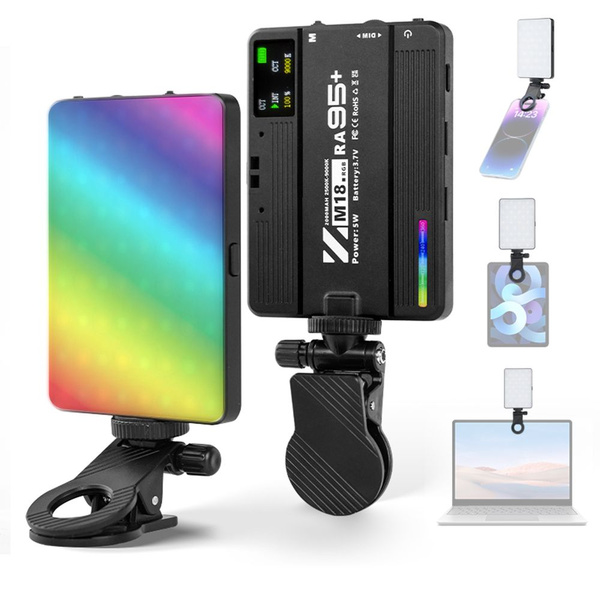 Карманный фонарь для фотосъемки RGB, черный, купить на OZON по низкой ...