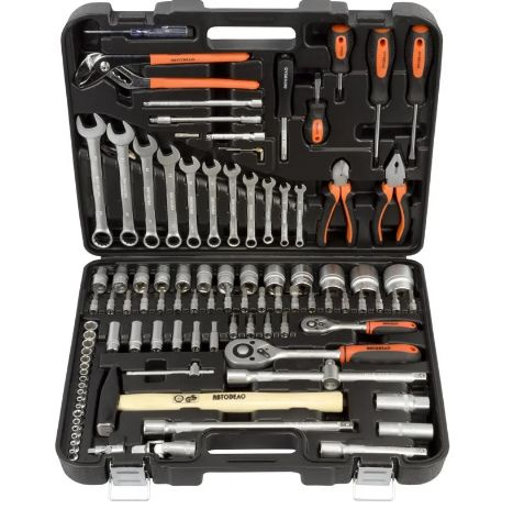 Набор инструмента 101 предмет 1/2"DR 1/4"DR АвтоDело "Standart"(39899)