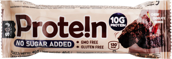 Батончик SOJ протеиновый Protein bar вишневый брауни, 40г - купить с ...