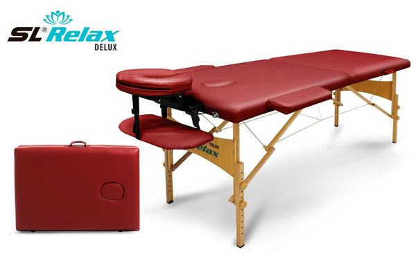 Массажный стол складной Delux 185x60 см, с регулировкой высоты - купить ...