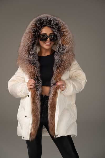 Пуховик BOMFURS - купить с доставкой по выгодным ценам в интернет ...