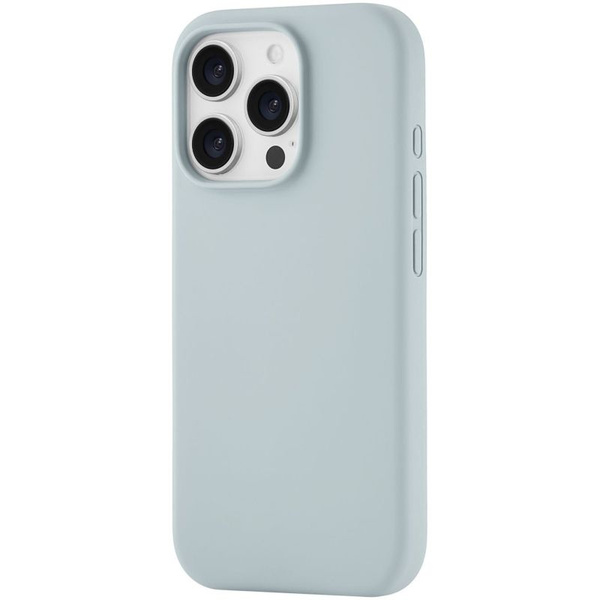 Чехол moonfish MagSafe для iPhone 16 Pro, силикон, soft-touch, светлый ...