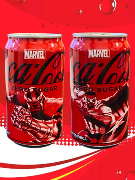 Напиток газированный Coca-Cola Marvel Zero Sugar / Кока-Кола Марвел без ...