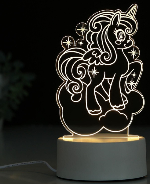 Светильник из акрила Мечтай - купить с доставкой по выгодным ценам в ...