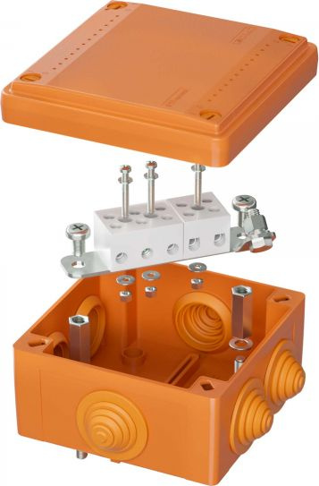 Коробка пластиковая FS с кабельными вводами и клеммниками, IP56 ...