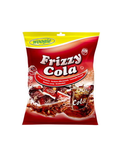 Карамель леденцовая со вкусом колы и шипучей начинкой "Frizzy Cola ...
