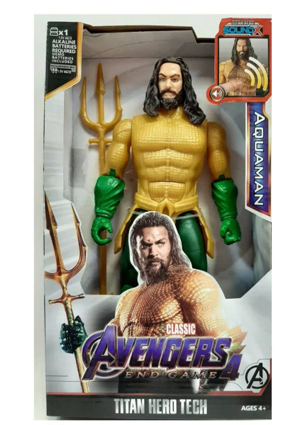 Фигурка игрушка Аквамен Aquaman Marvel купить на OZON по низкой цене ...