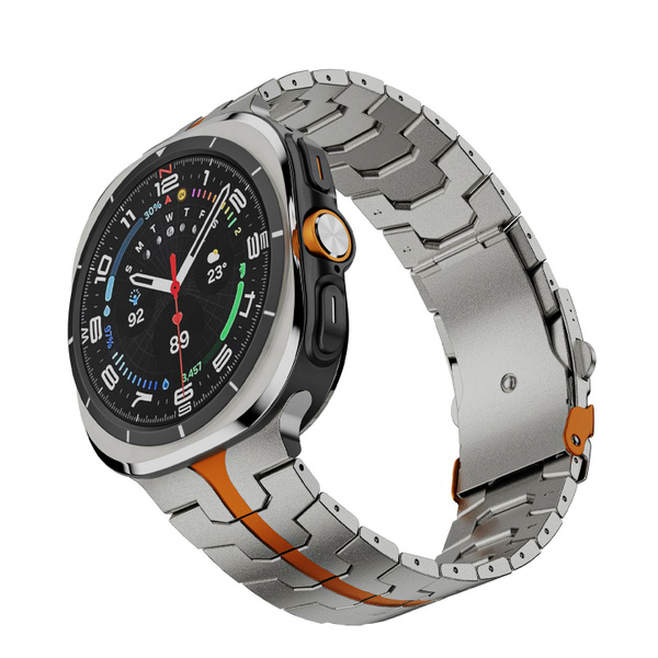 Премиальный титановый ремешок для Samsung Galaxy Watch Ultra 47 мм ...