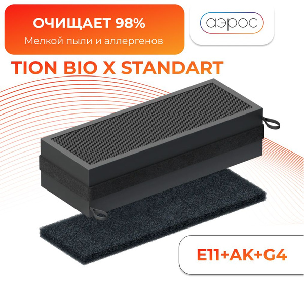 Комплект фильтров для Бризера Tion Bio X Standart / SM Standart (G4 ...