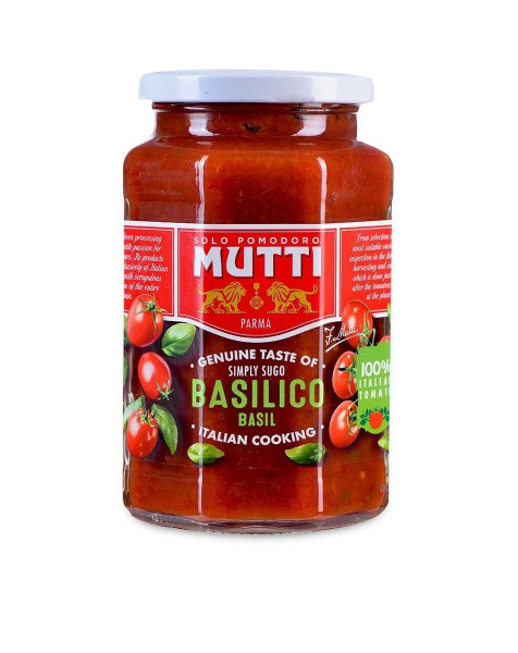 Соус томатный Mutti с базиликом 400 г, Италия купить на OZON по низкой ...
