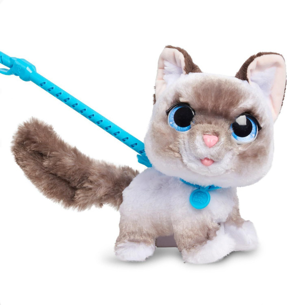 Игрушка Furreal Friends Питомец на поводке Большая кошка 28059 купить ...