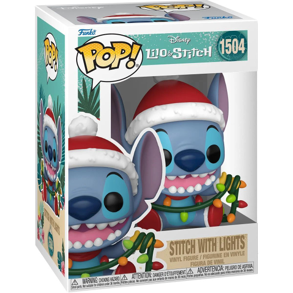Фигурка Funko Pop! Holiday Stitch with Lights (Фанко Поп Стич из ...