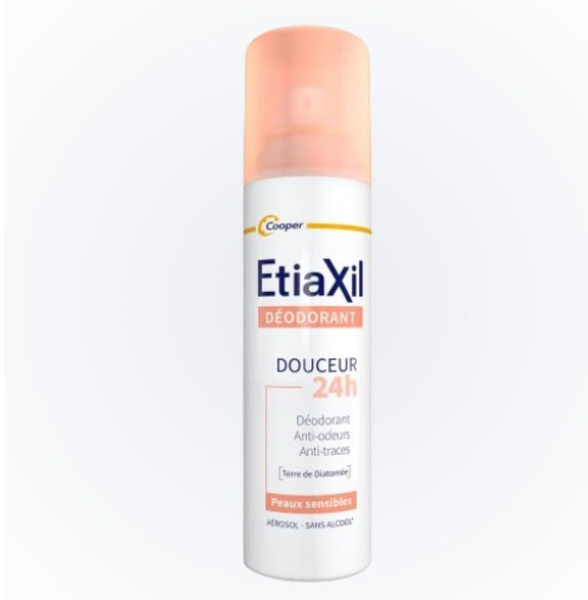 Характеристики Etiaxil Deodorant Douceur 48H, спрей без солей алюминия ...