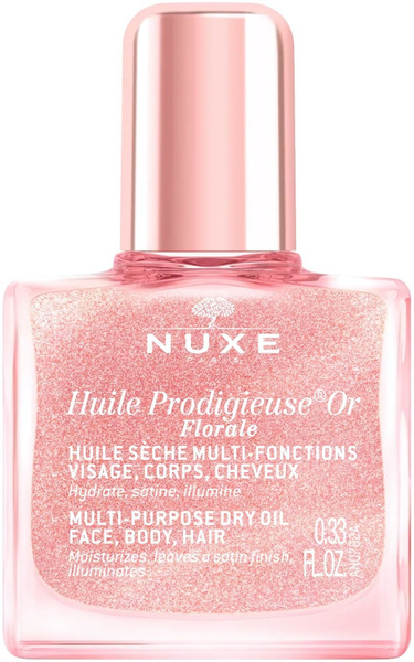 NUXE Масло Huile Or Floral multi-purpose dry oil face, body, hair 10 мл ...