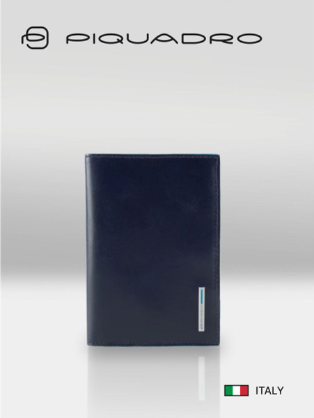 Обложка для паспорта Piquadro (Пиквадро) Blue Square PP5255B2/BLU2 ...