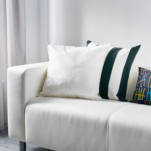 Чехол для подушки IKEA GURLI ГУРЛИ, 50x50 см, белый купить на OZON по ...