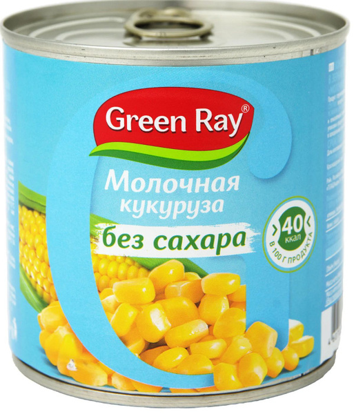 Кукуруза Green Ray Молодая без сахара 425мл купить на OZON по низкой ...