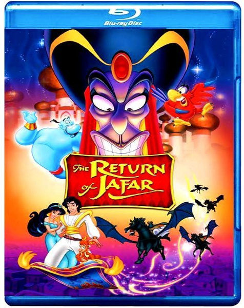 Disney. Аладдин 2: Возвращение Джафара. Blu-ray. Мультфильм 1994 года ...
