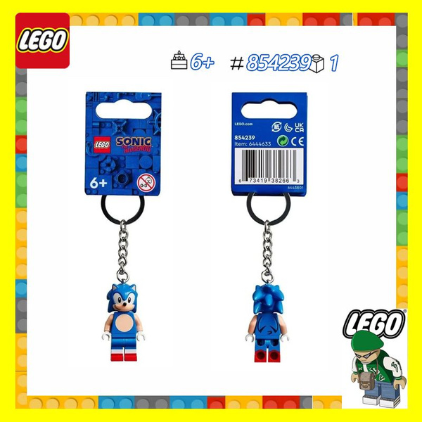 Характеристики Конструктор LEGO 854239 Брелок для ключей Sonic the ...
