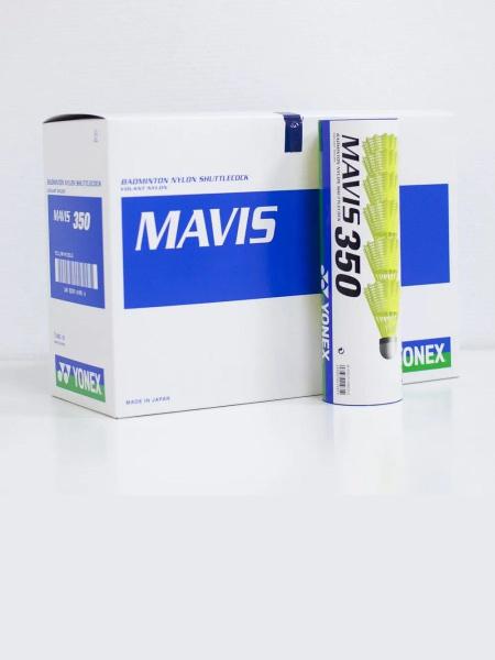Воланы пластиковые Yonex Mavis 350 Middle (10 туб) купить на OZON по ...