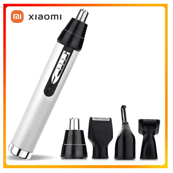 Xiaomi Триммер для носа и ушей AJ-461M, кол-во насадок 4 купить на OZON ...