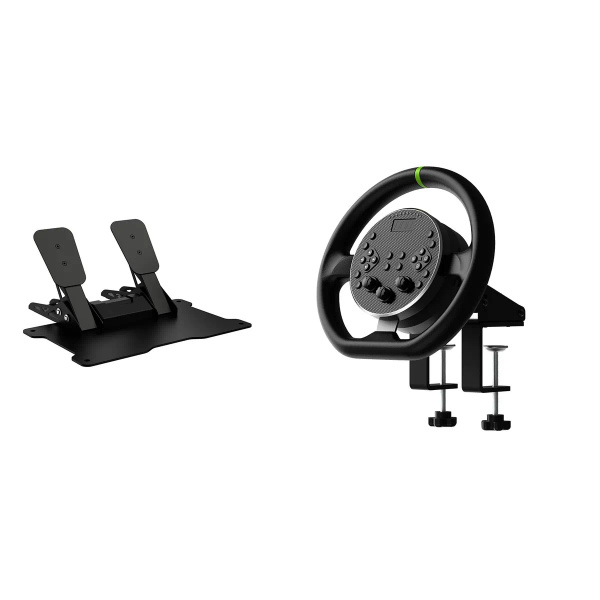 Игровой руль CAMMUS C5 (база + руль + педали + настольная подставка ...