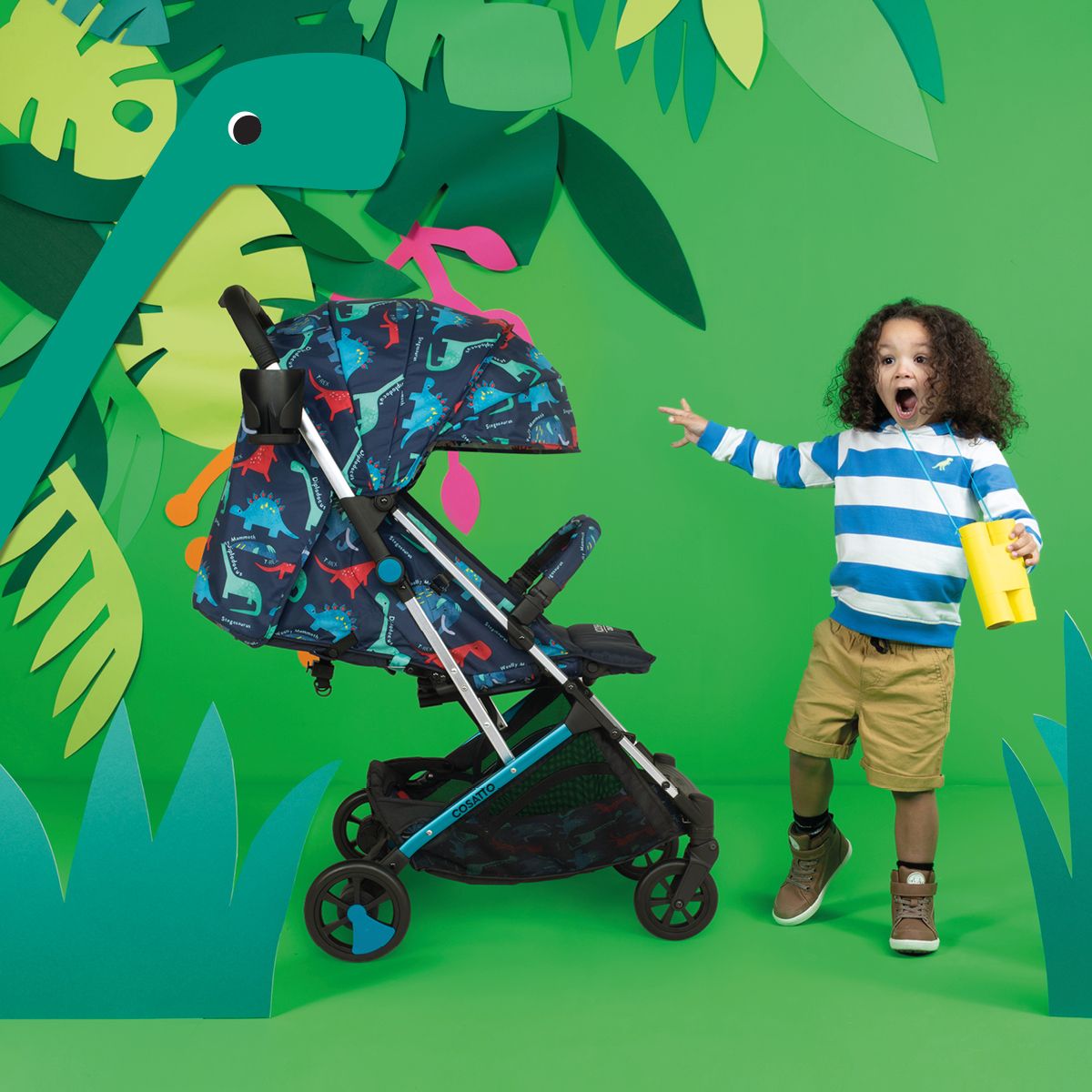 Cosatto woosh cheap dino stroller