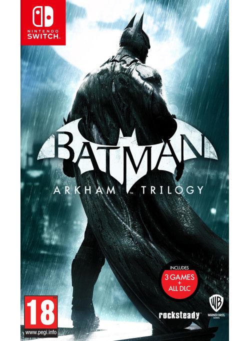 Видеоигра Batman: Arkham Trilogy (Nintendo Switch)