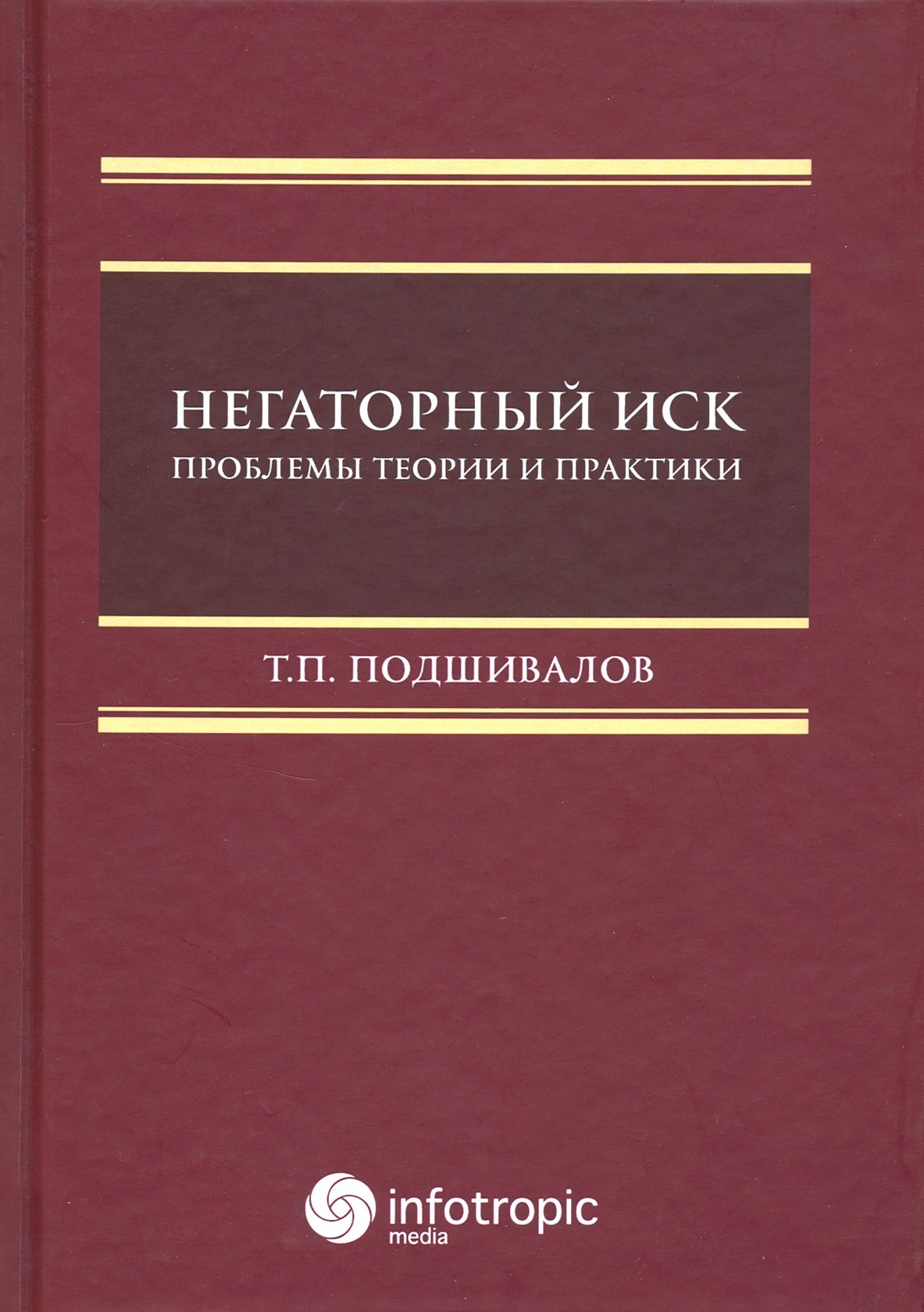 Негаторный иск. Проблемы теории и практики | Подшивалов Тихон Петрович