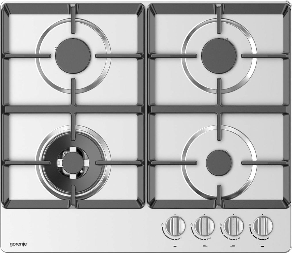 ВарочнаяпанельгазоваяGorenjeGW641XHF,встраиваемая,60см,конфоркаWOK,нержавеющаясталь,автоматическийэлектроподжиг,газ-контроль,форсункидлябаллонногогазавкомплекте,серебристый