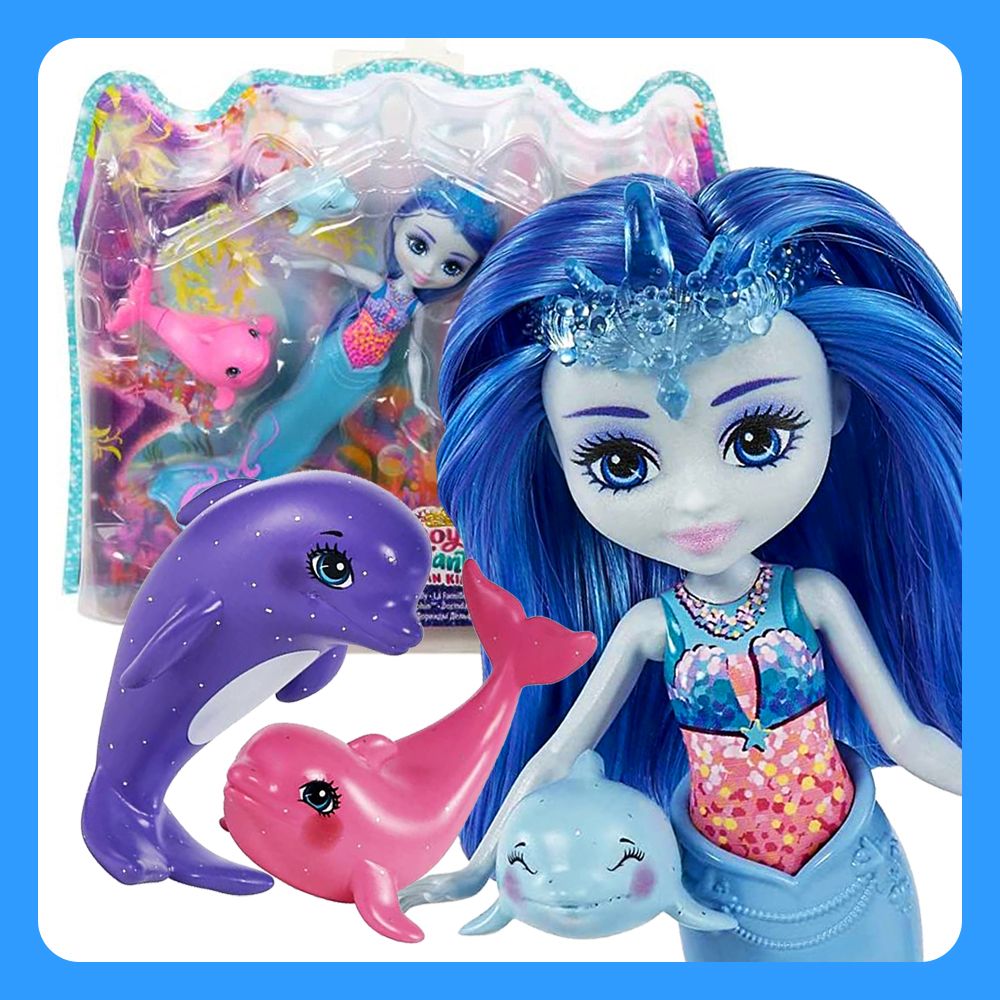 Игровой набор Энчантималс - Семья Доринды Дельфин (Enchantimals Family Toy  Set, Dorinda Dolphin Doll)