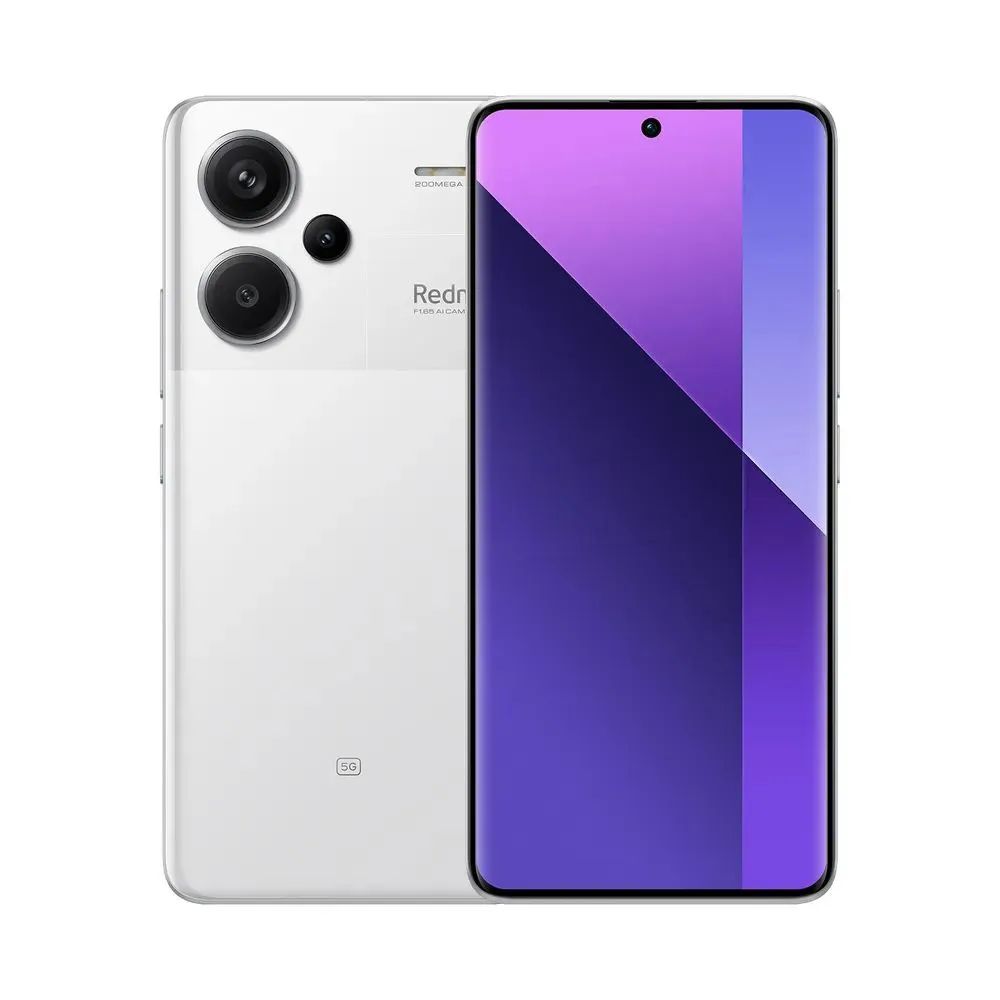 RedmiСмартфонСмартфон5GNote13Pro+(Русский,NFC,GooglePlayStore)6.67"5000мАчCN12/512ГБ,белый